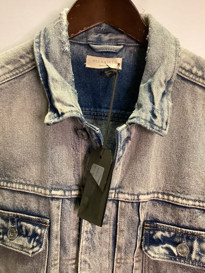 AllSaints Imoku Blue Denim Jacket Size M