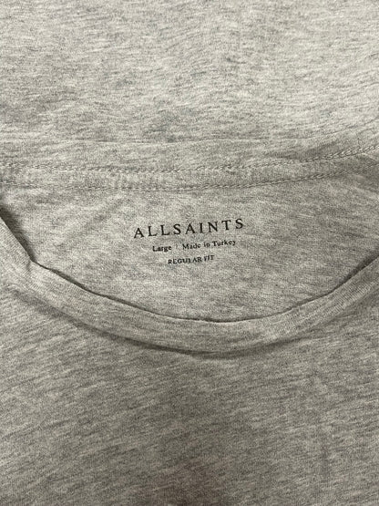 AllSaints Grey Top Large