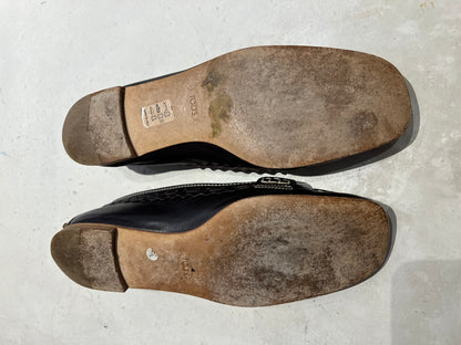 TOD's Brown Leather Loafers Size 4