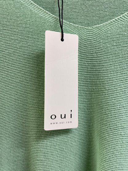 Oui New with Tags Mint Green Cropped Jumper Size EUR 36 UK 8