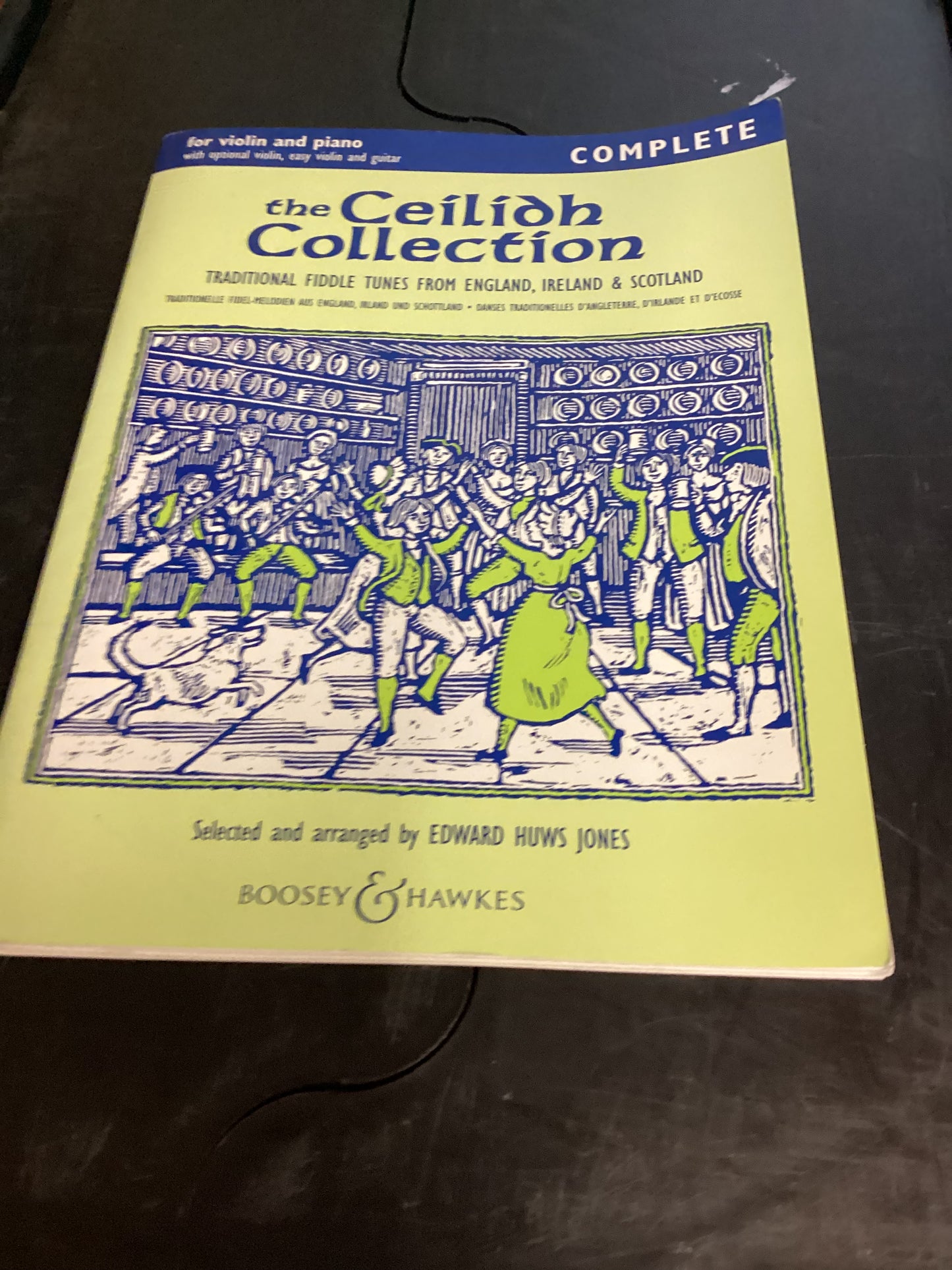 The Ceilidh Collection Traditional Fiddle Tunes From England Ireland and Scotland Selected and Arranged By Edward Huws Jones