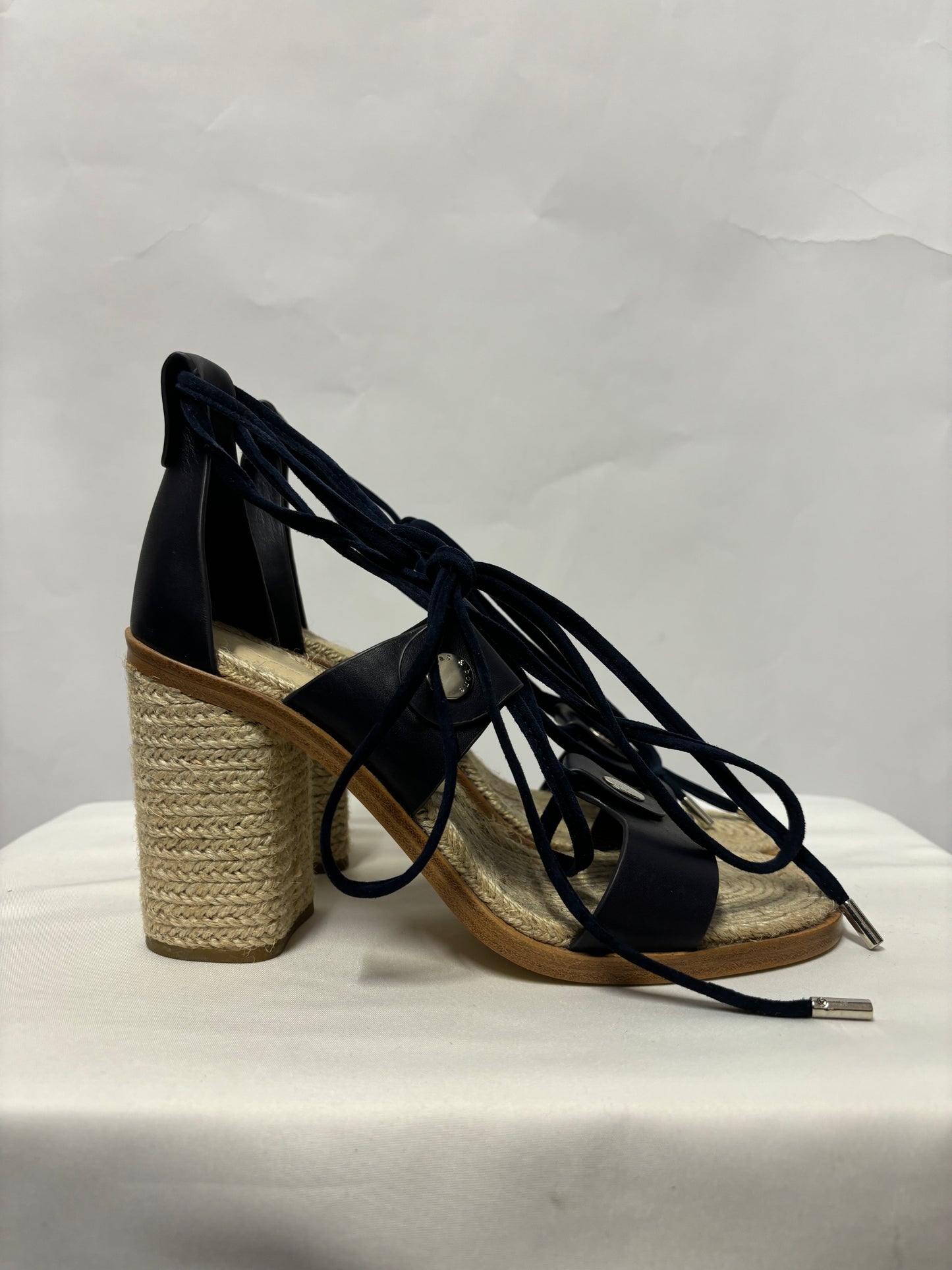 Rag & Bone Navy Espadrille Heeled Sandals 38/5