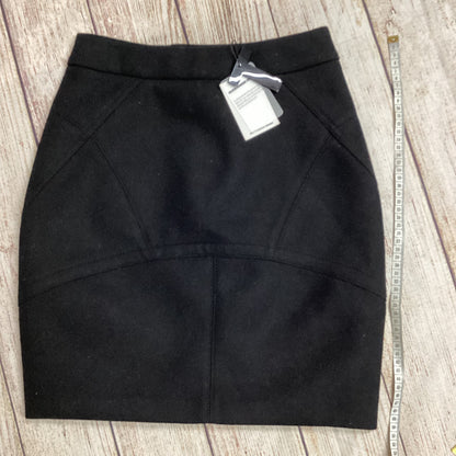 BNWT Alexander Wang Black Wool Mini Skirt Size S