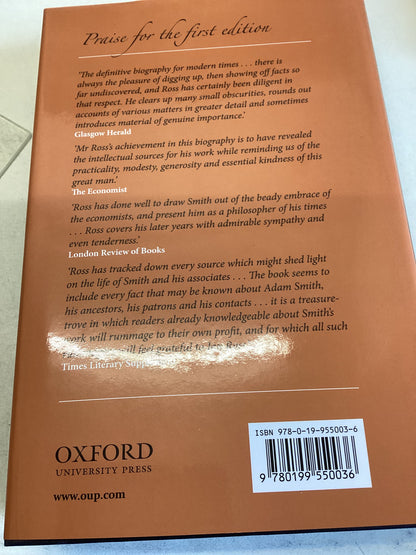 The Life of Adam Smith Second Edition Ian Simpson Ross