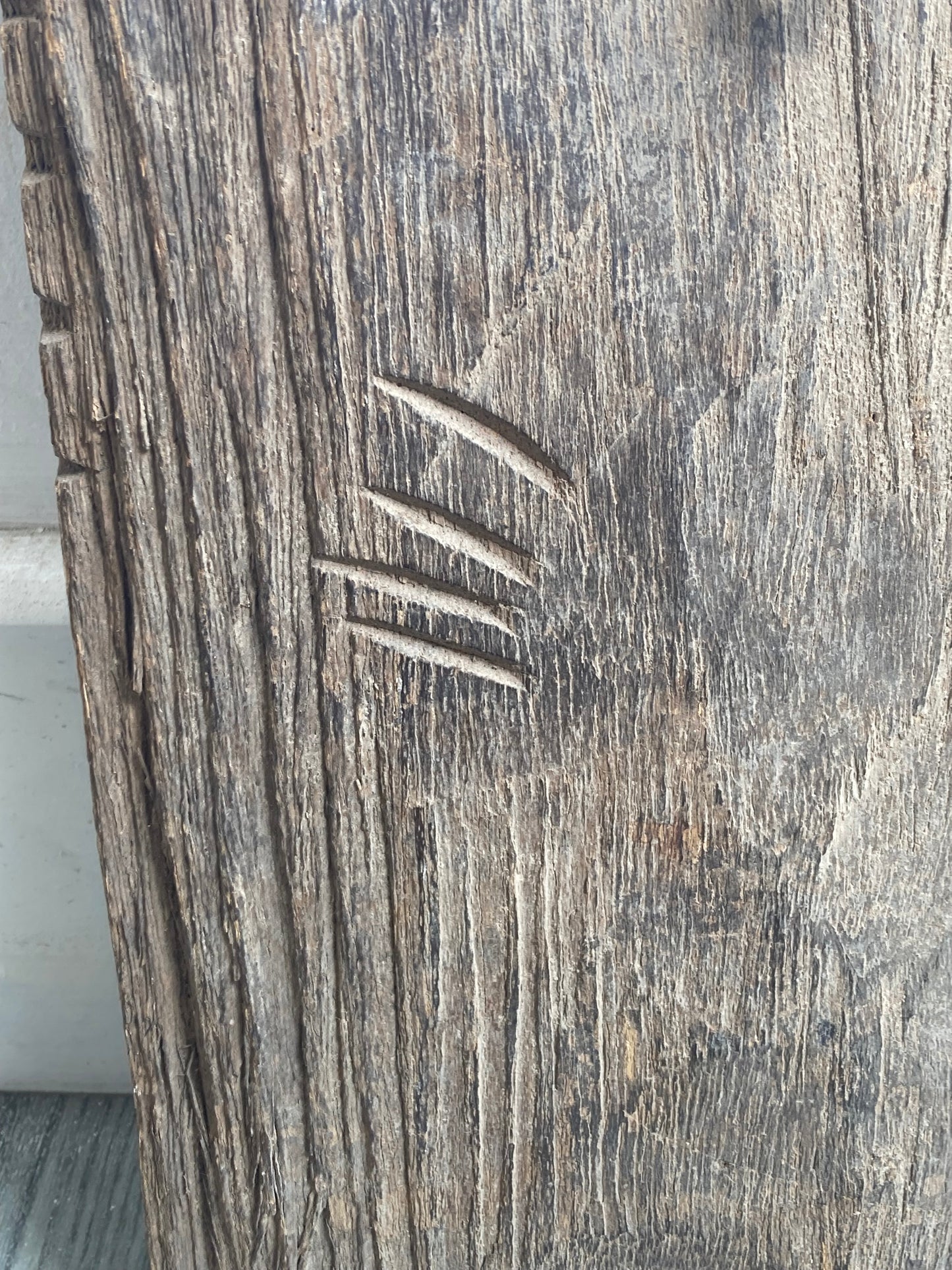 Toraja Panel Carved Wood 29x39cm