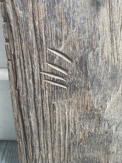 Toraja Panel Carved Wood 29x39cm