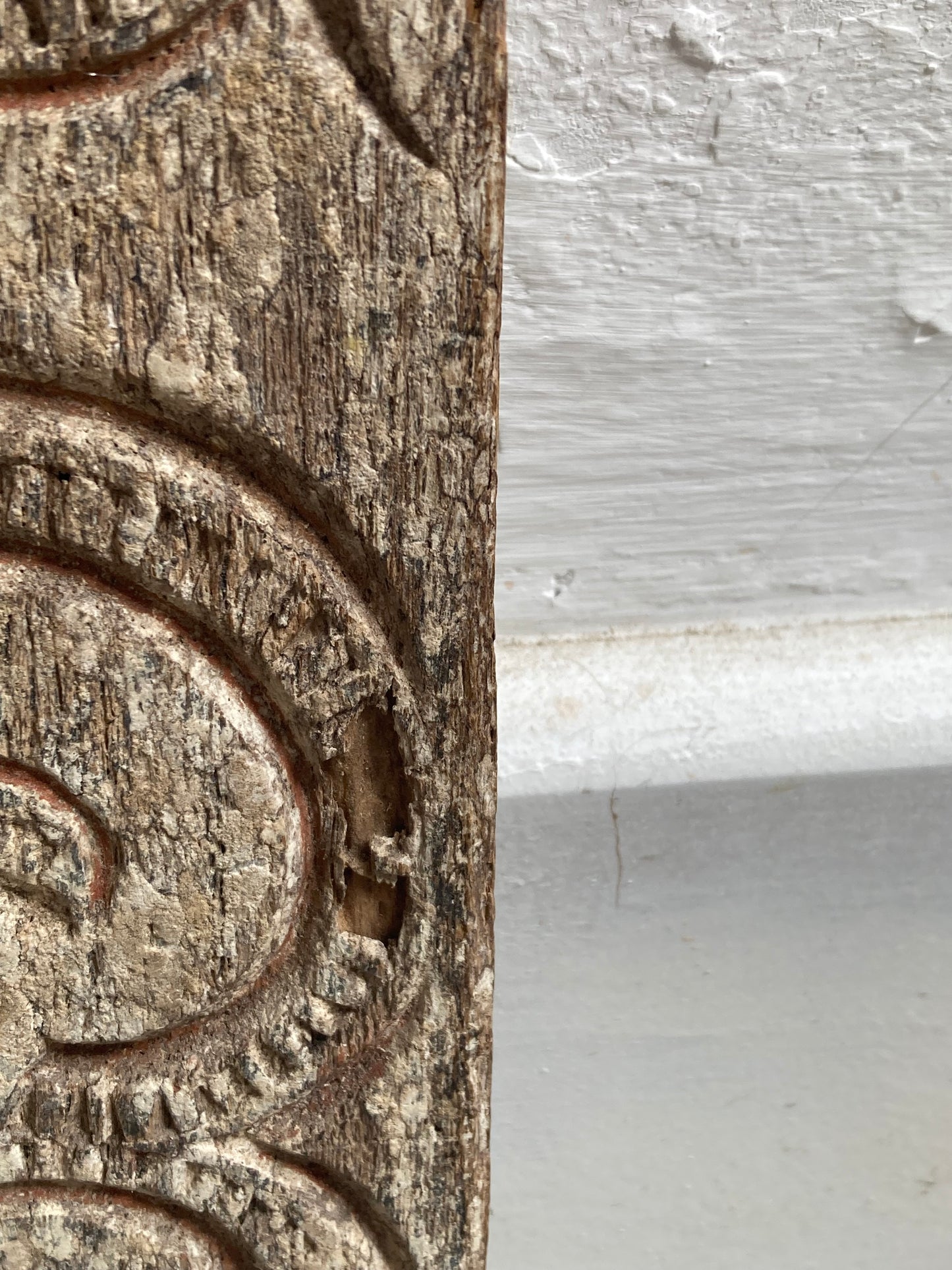 Toraja Panel Carved Wood 29x39cm