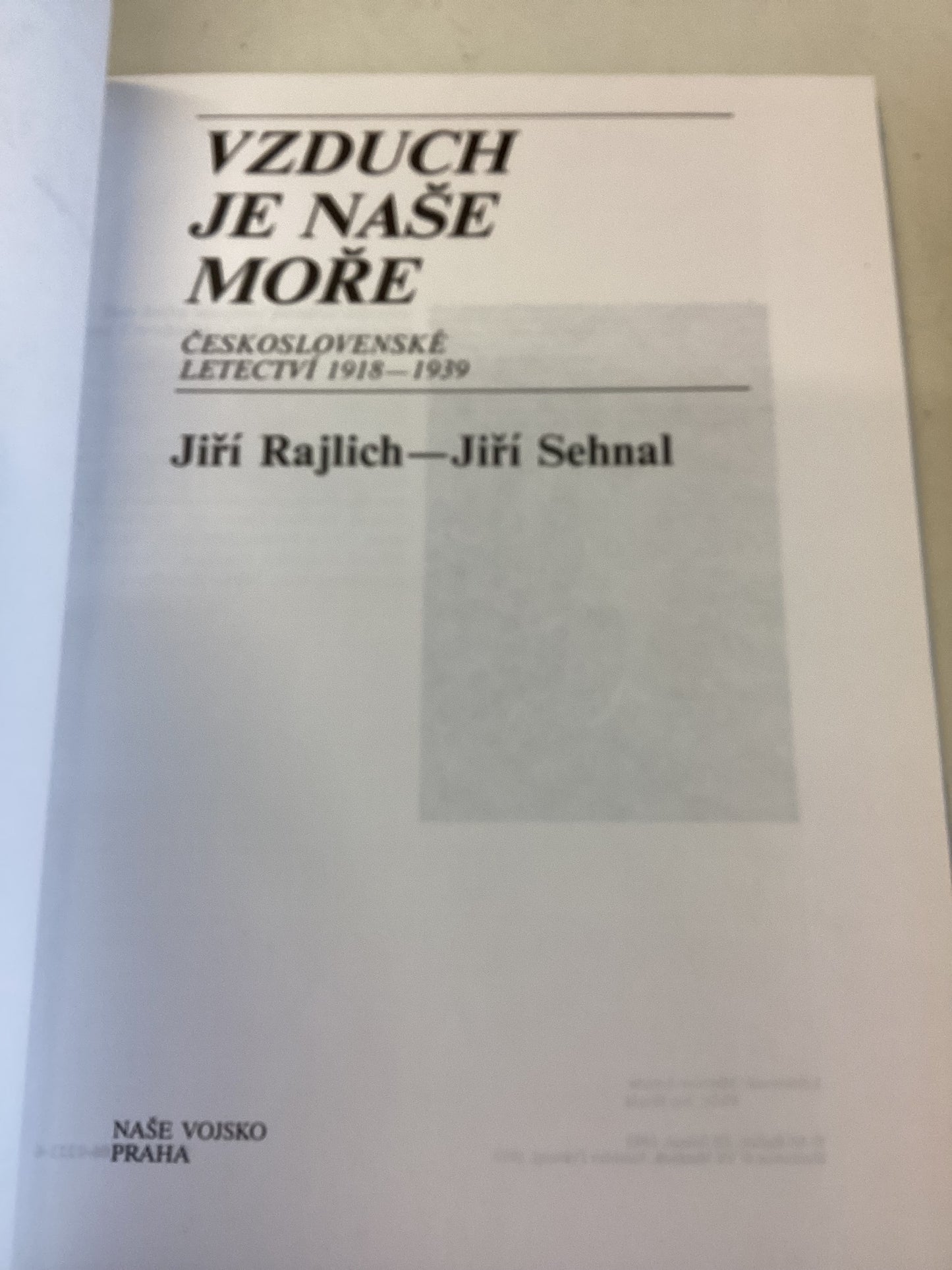 Vzduch je Nase More  Jiri Rajlich    Jiri Sehnal