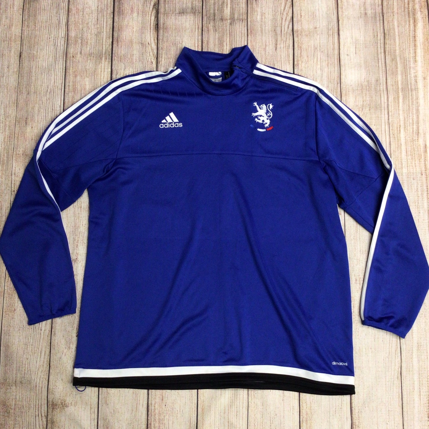 Adidas Climacool Blue Long Sleeve Training Top Size 2XL