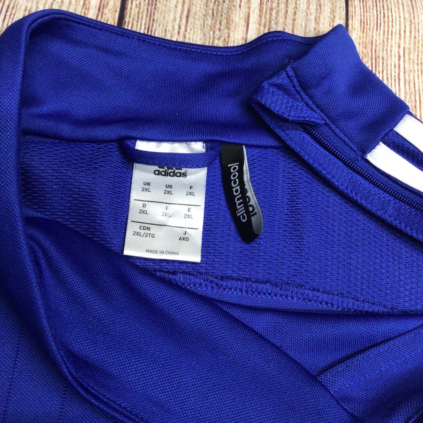 Adidas Climacool Blue Long Sleeve Training Top Size 2XL