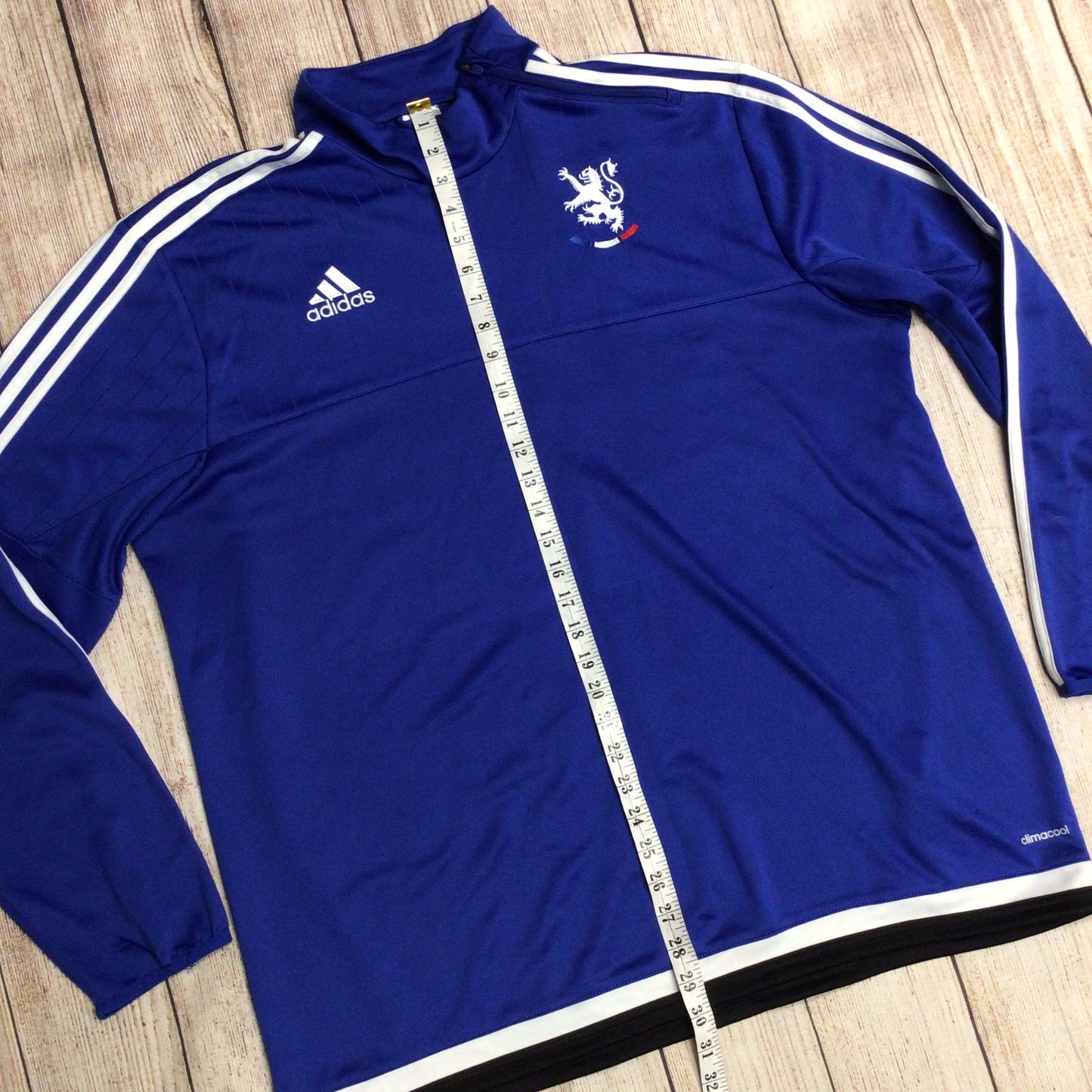 Adidas Climacool Blue Long Sleeve Training Top Size 2XL