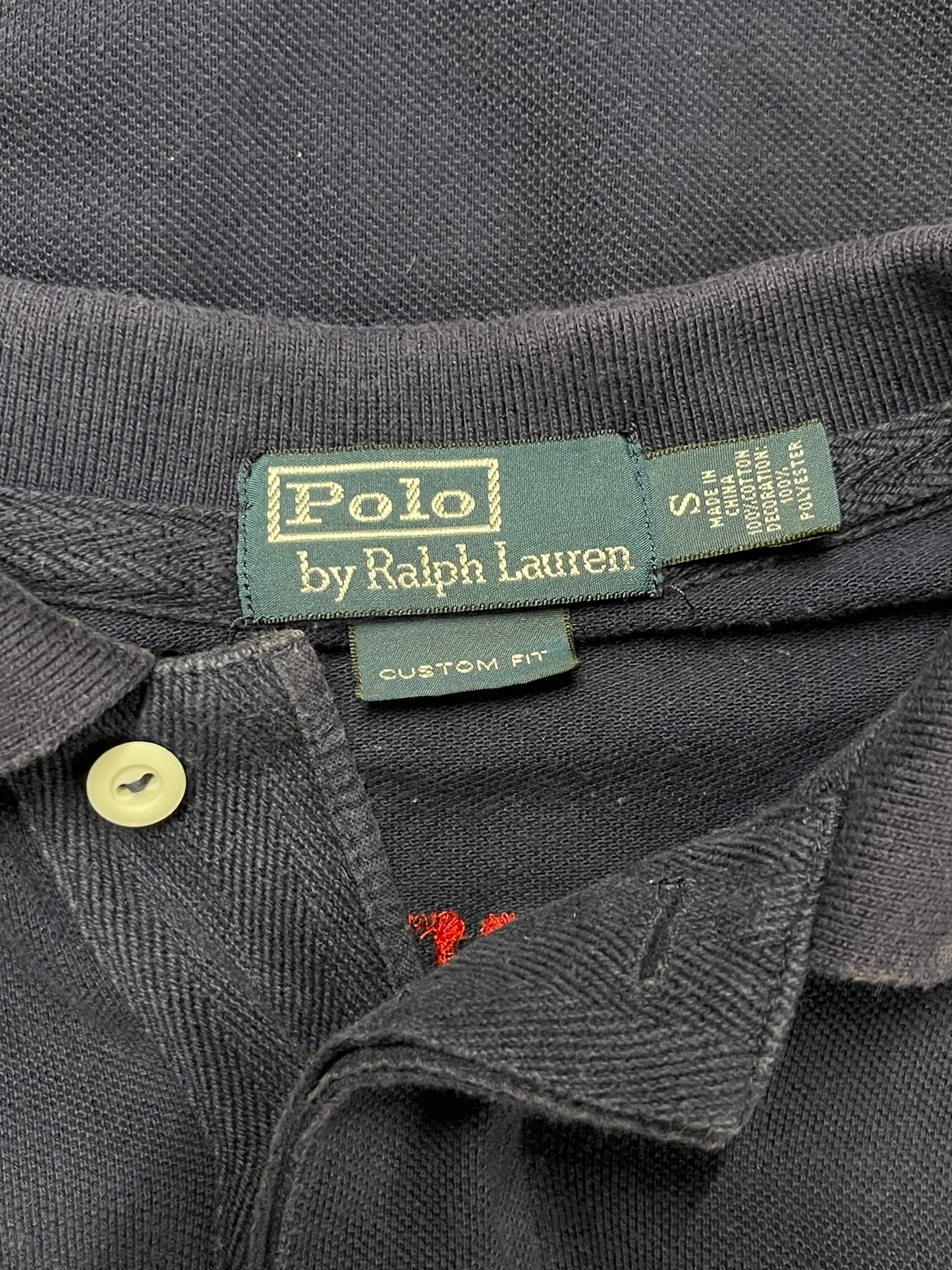 Polo Ralph Lauren Blue Polo Top Small