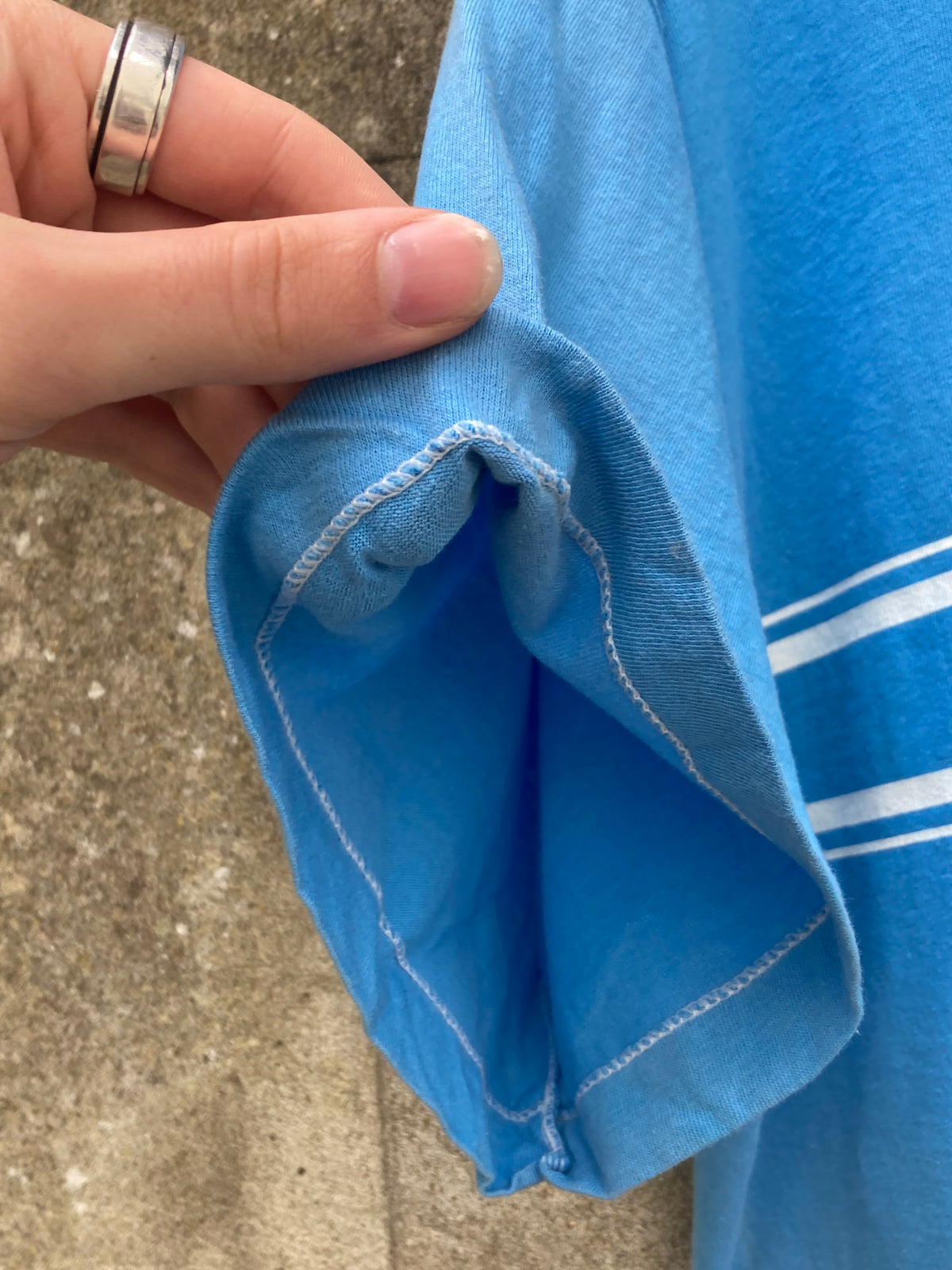 Vintage Blue Blur T-Shirt Size XL