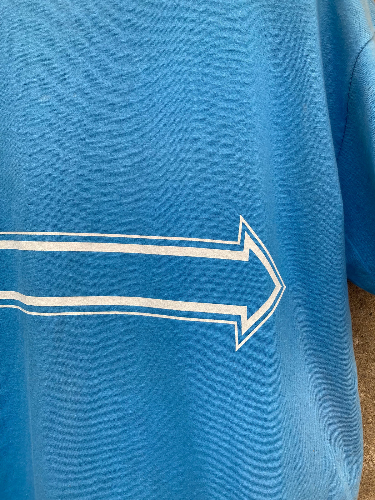 Vintage Blue Blur T-Shirt Size XL
