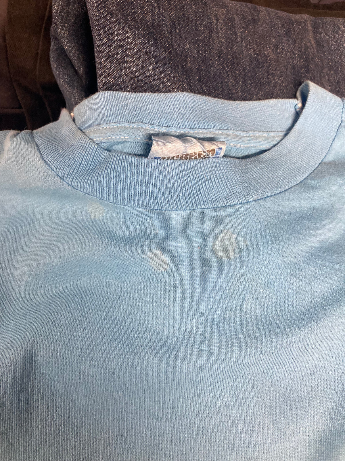 Vintage Blue Blur T-Shirt Size XL