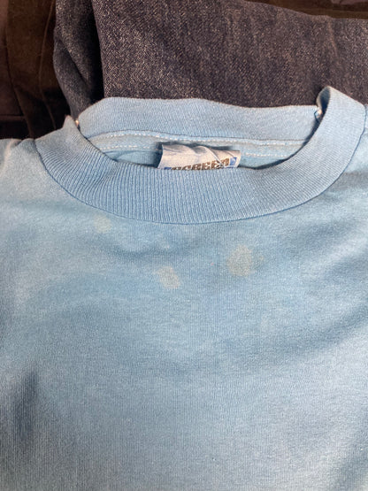 Vintage Blue Blur T-Shirt Size XL