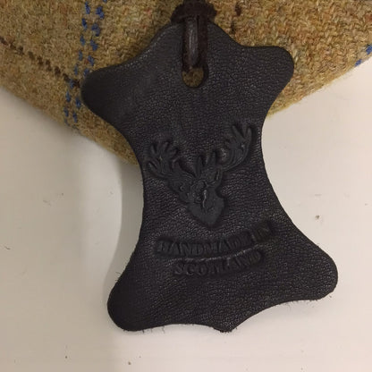 Handmade in Scotland Yellow Tweed Small Handbag