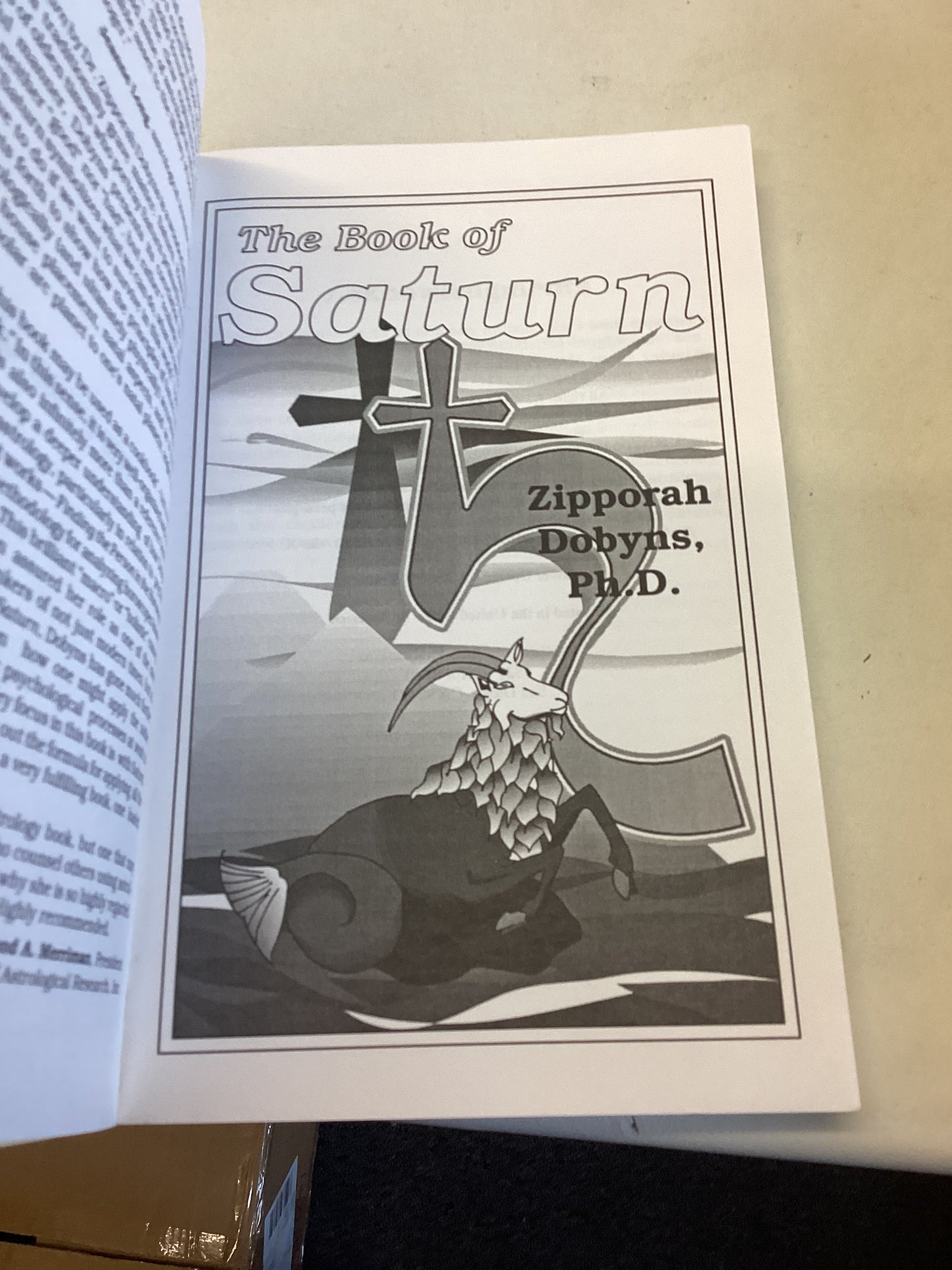 The Book Of Saturn Zipporah Dobyns PH.D.