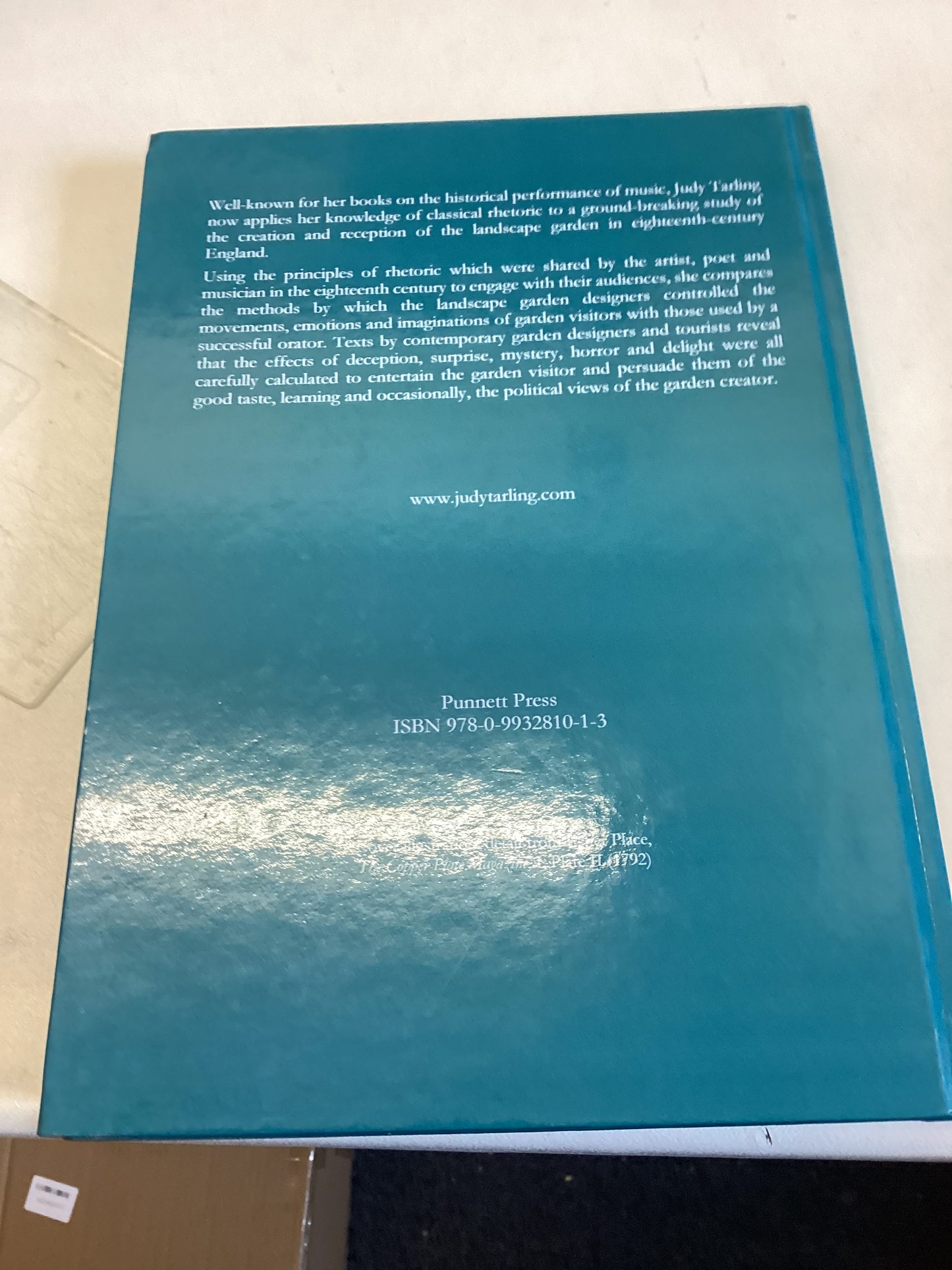 Landscapes of Eloquence Finding Rhetoric In The English Landscape Garden Judy Tarling