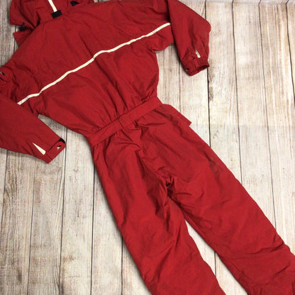 Trespass Youth Red All In One Ski Suit Size 15-16 yrs (170-176cm)