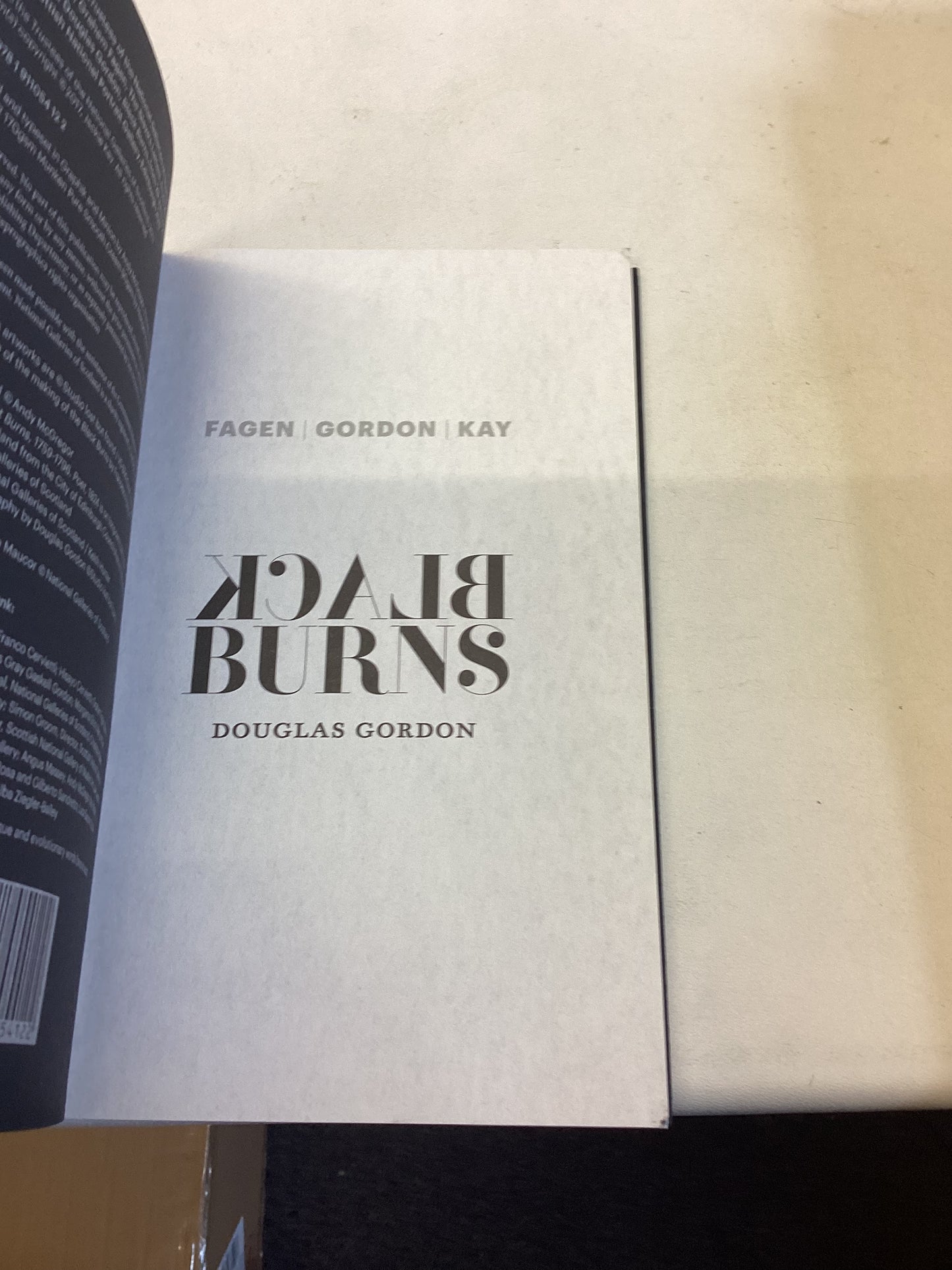 The Slaves Lament Graham Fagen Black Burns Douglas Gordon Exhibitions 2017 National Galleries of Scotland
