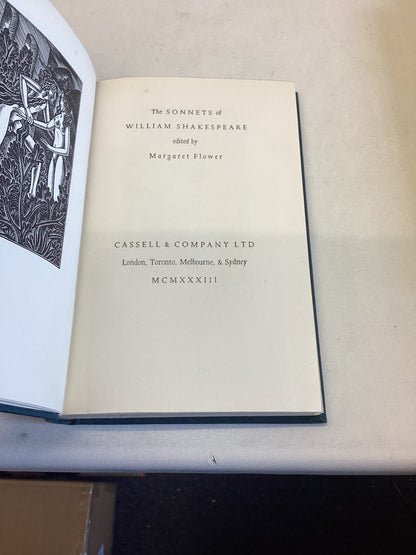 The Sonnets Of William Shakespeare Edited By Margaret Flower