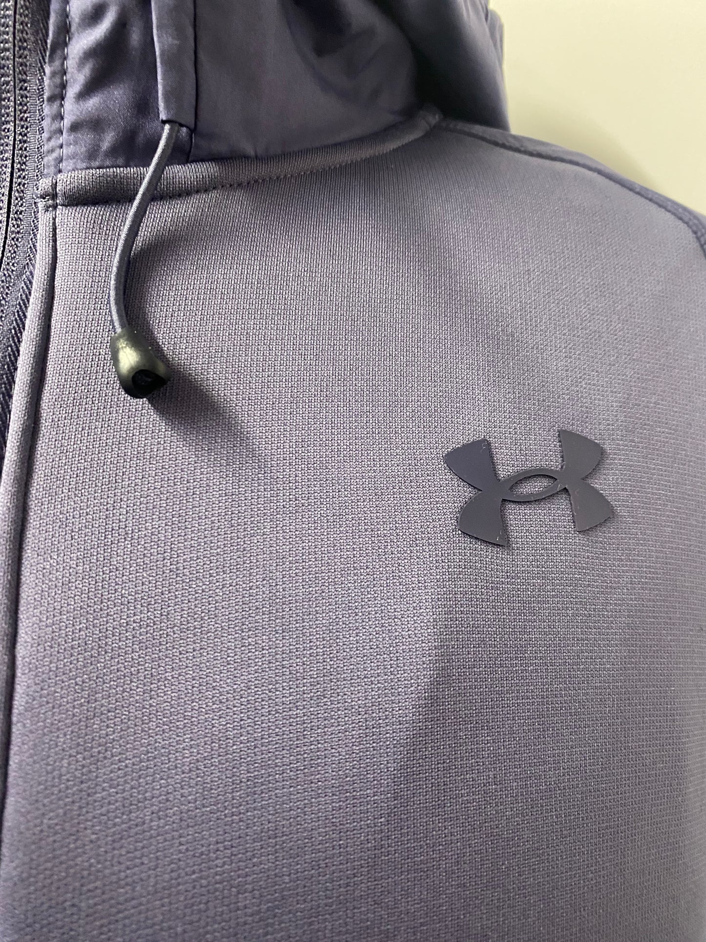 Under Armour Blue Hooded Sports Jacket Large