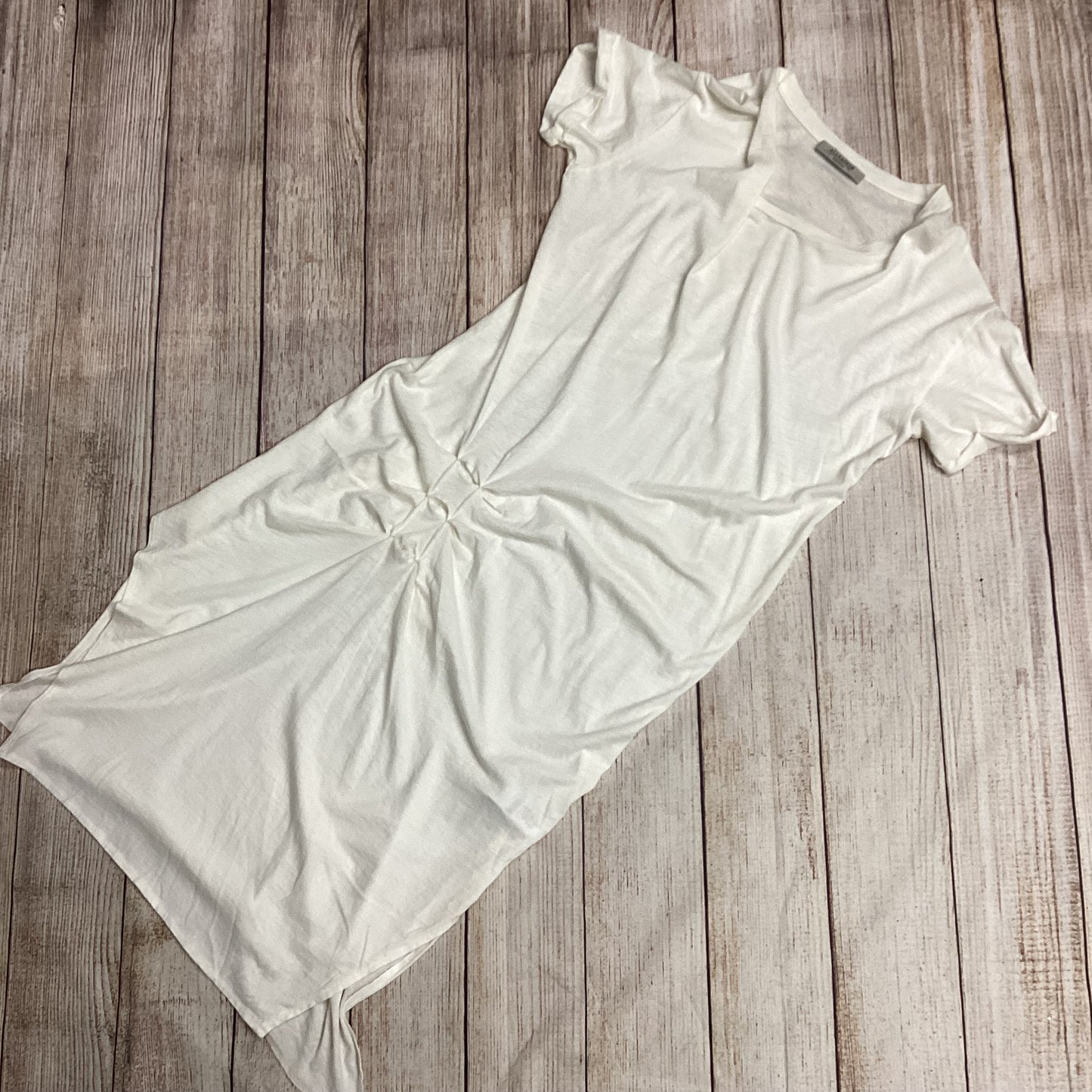 AllSaints T-Rivi Ida 100% Cotton Off White Dress Size M