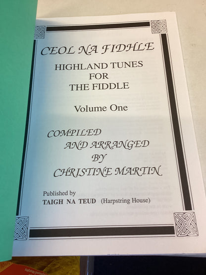 Ceol Na Fidhle Highland Tunes For The Fiddle Volume 1