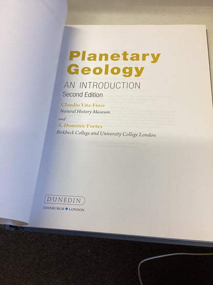 Planetary Geology An Introduction Second Edition