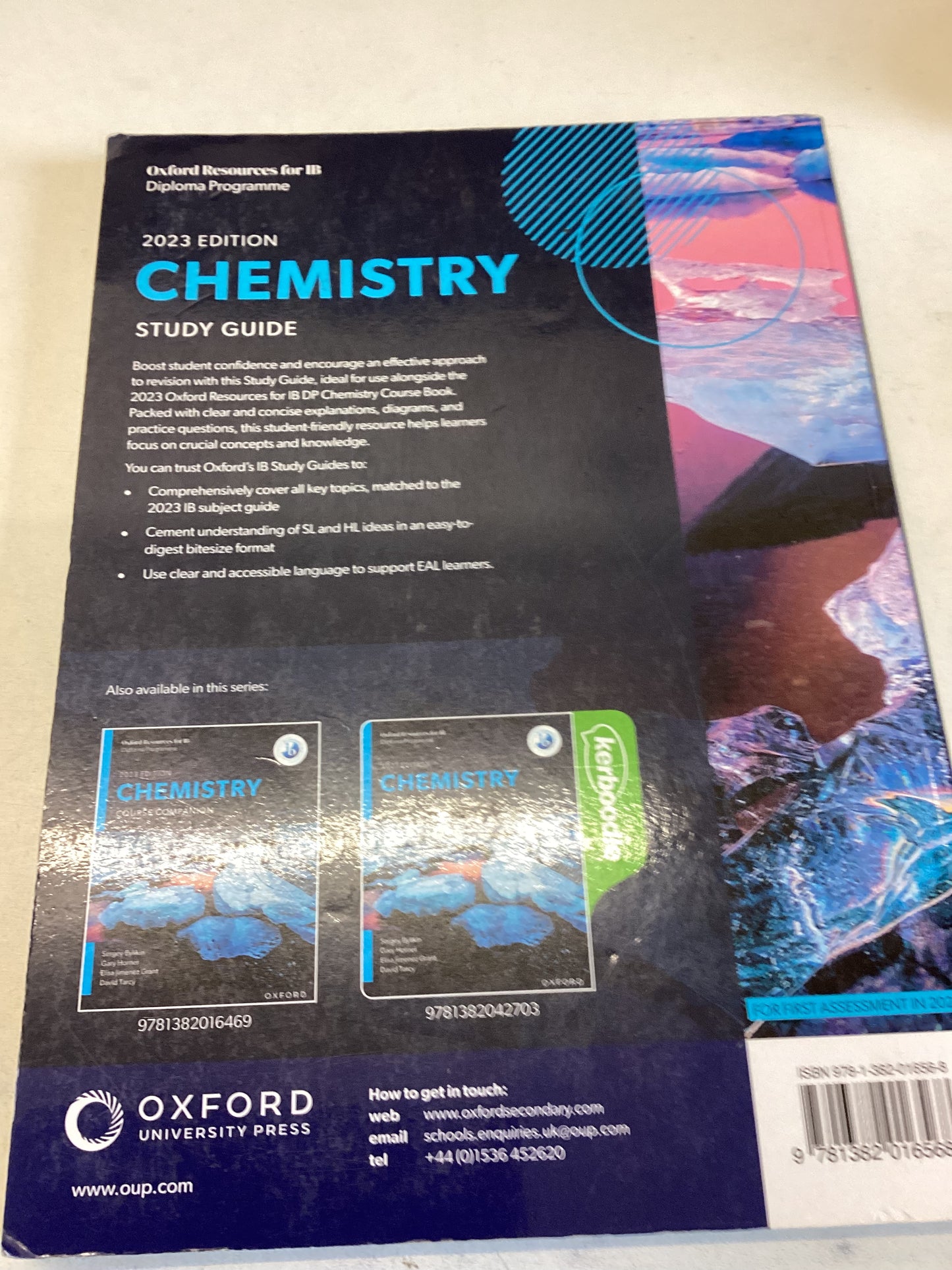Oxford Resources for IB Diploma Programme 2023 Edition Chemistry Study Guide Geoffrey Neuss