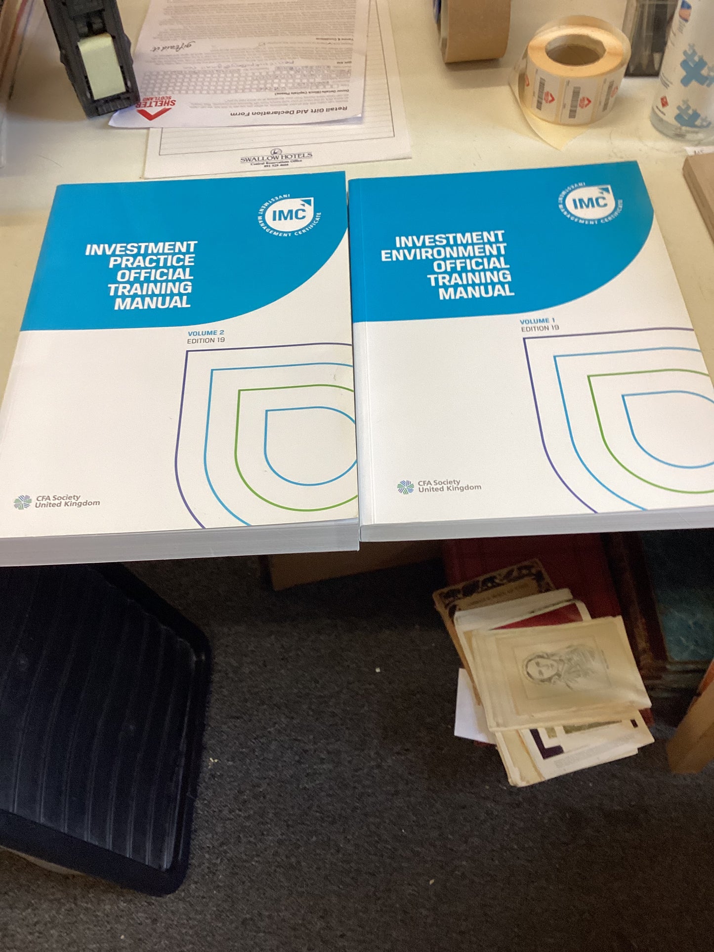 Investment Environment Official Training Official Training Manual Volume 1 and Volume 2 Edition 19