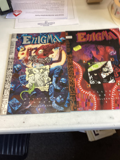 Enigma DC Vertigo Milligan Fegredo Van Valkenburgh Vols 1 to 8