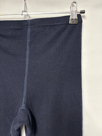 Polarn O. Pyret Navy Merino Wool Base Layer Bottoms 146/152 10-12 Yrs