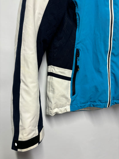 Icepeak White, Navy and Blue Insulated Ski Jacket 10