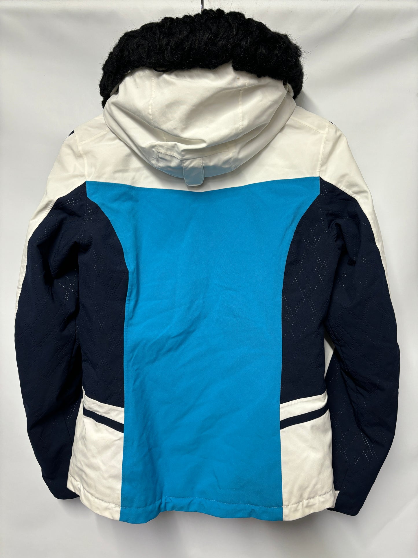 Icepeak White, Navy and Blue Insulated Ski Jacket 10