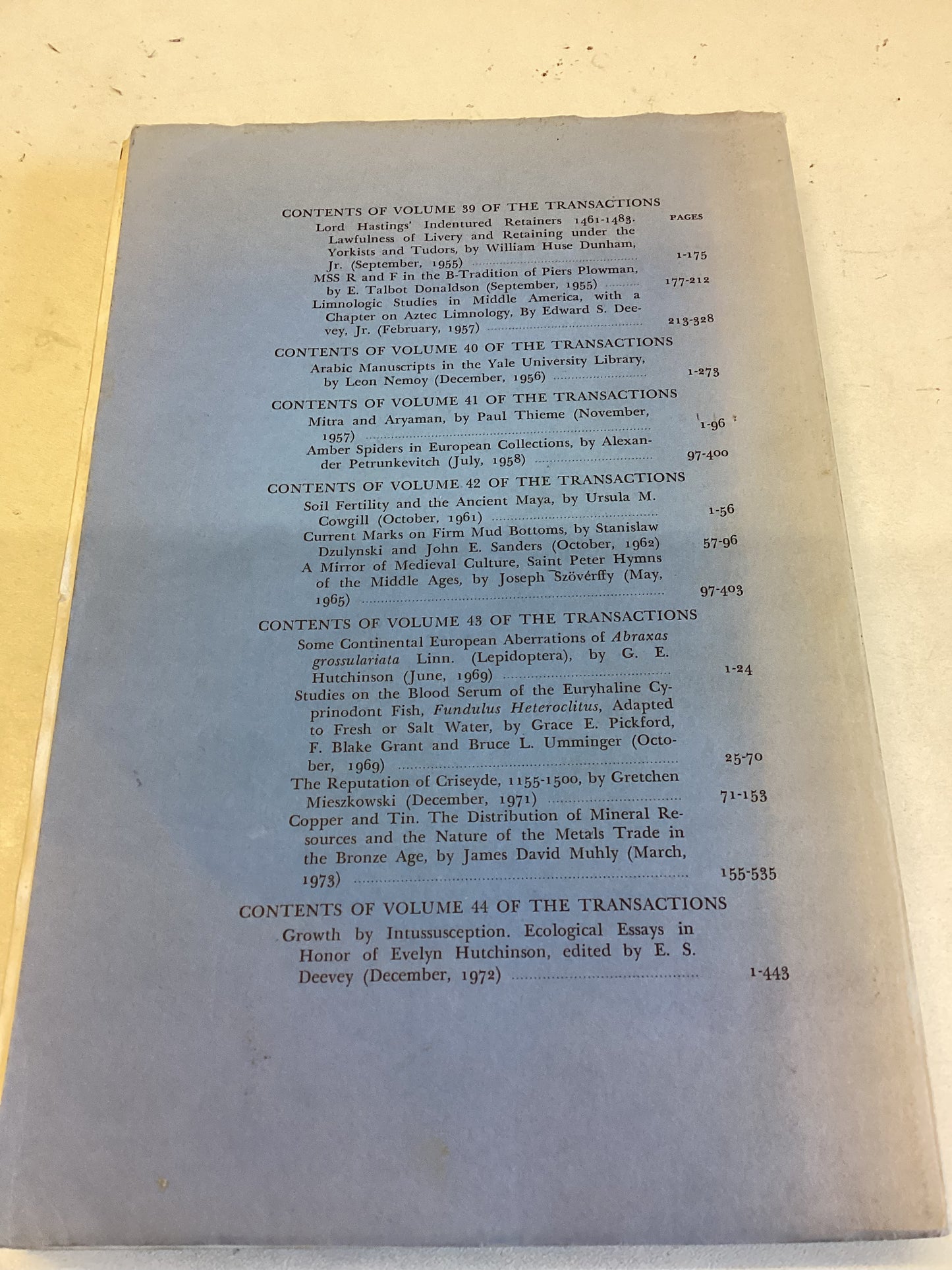 Copper and Tin The Distribution of Mineral Resources and The Nature of The Metals Trade in Bronze Age