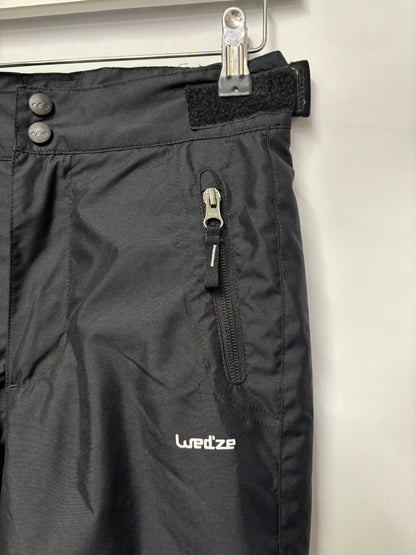 Wed'ze (Decathlon) Black Insulated Pull'n Fit Salopettes 8 Yrs