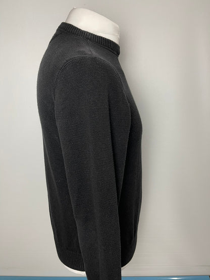 Tommy Hilfiger Black Cotton Jumper XS