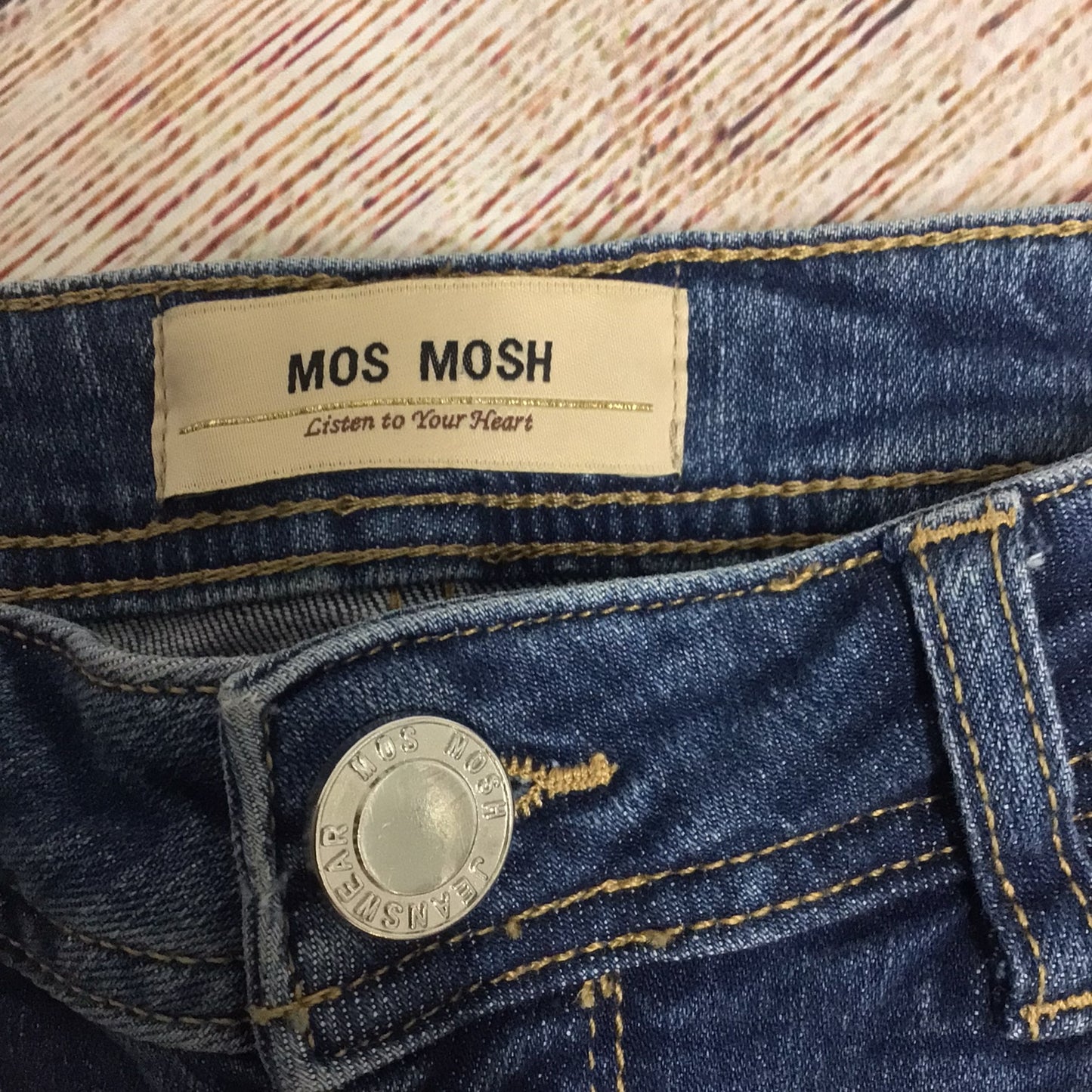 BNWT Mos Mosh Blue Sumner Steel Jeans Size W26
