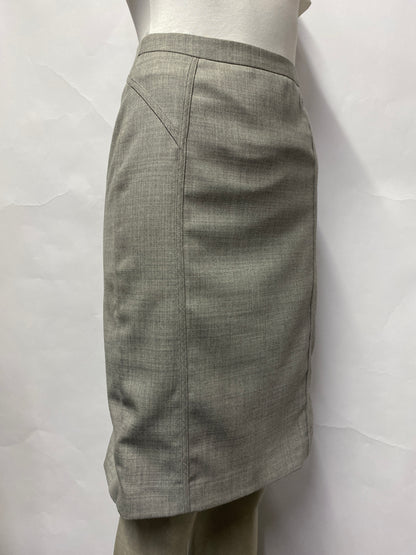 Reiss Grey Pencil Skirt 4