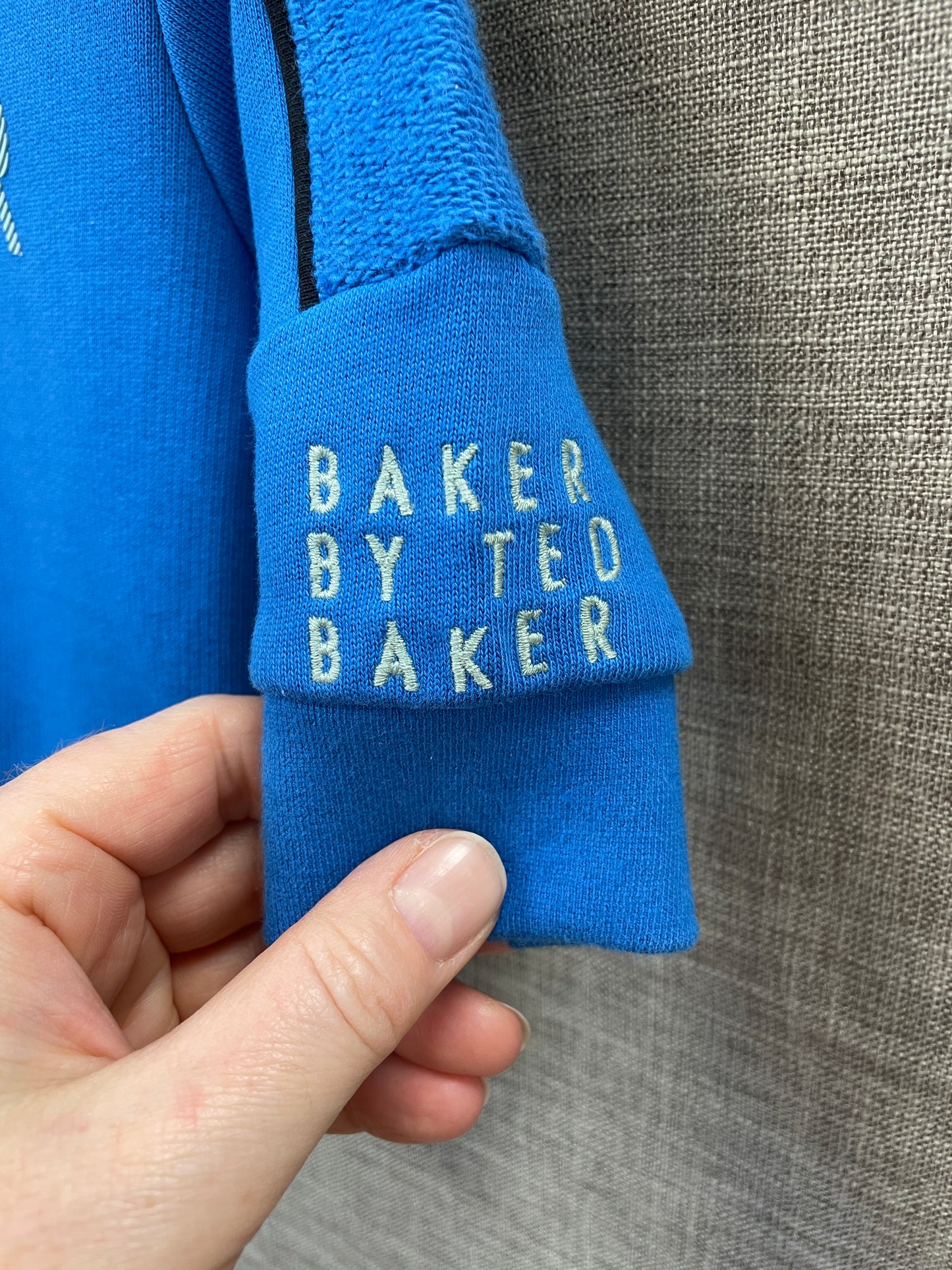 Baker by Ted Baker Cobalt Blue Baby Sweatshirt 0 - 3 Months