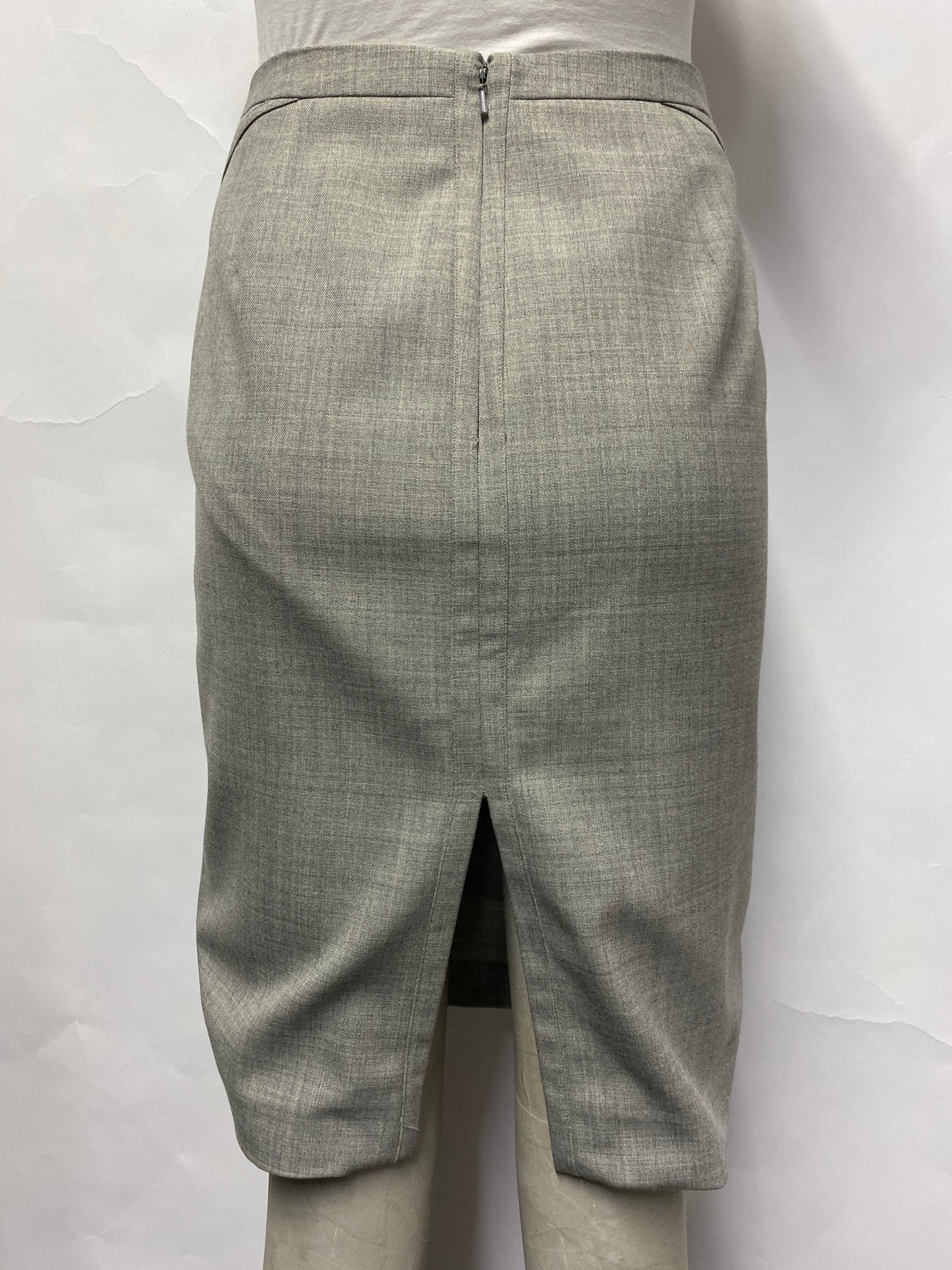Reiss Grey Pencil Skirt 4