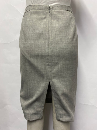Reiss Grey Pencil Skirt 4