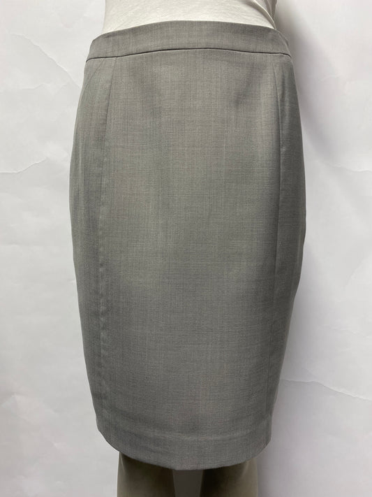 Reiss Grey Pencil Skirt 8