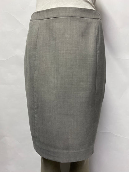 Reiss Grey Pencil Skirt 8