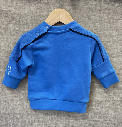 Baker by Ted Baker Cobalt Blue Baby Sweatshirt 0 - 3 Months