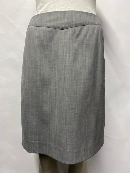 Reiss Grey Pencil Skirt 6