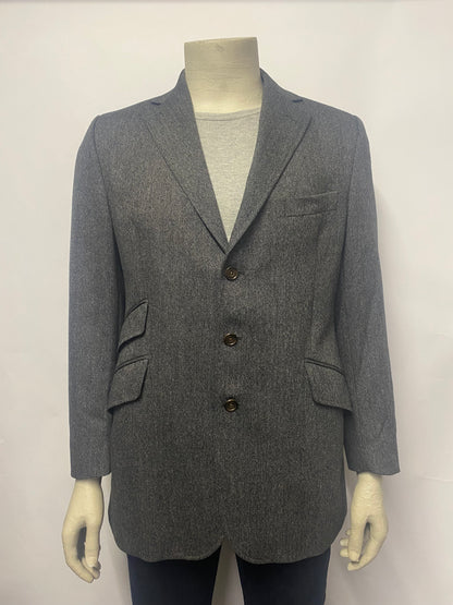 Hackett London Grey Wool Blazer 40R