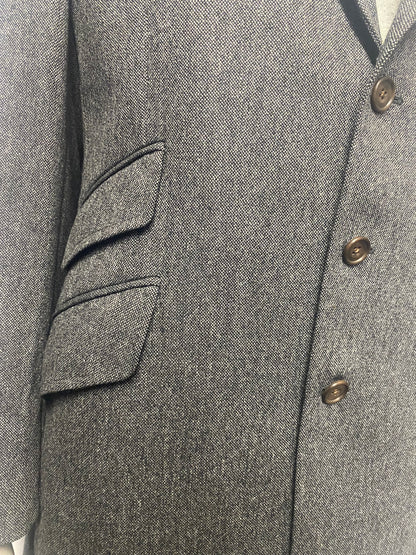 Hackett London Grey Wool Blazer 40R